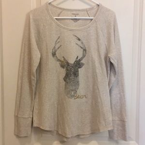 Long Sleeve Winter Themed Top